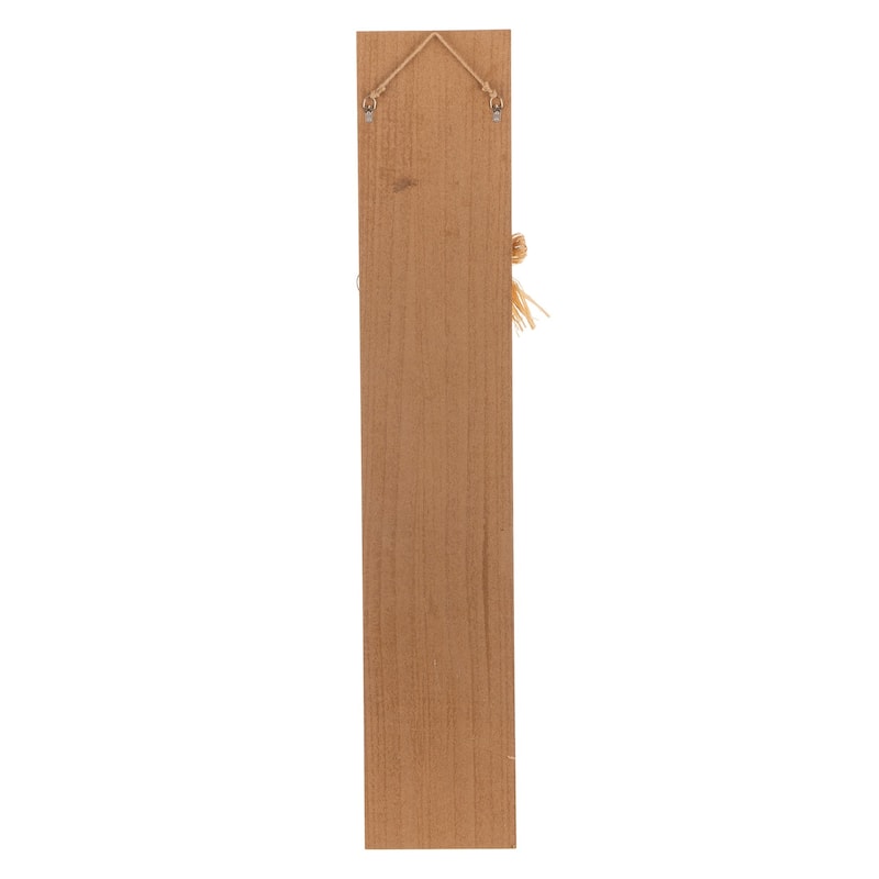Glitzhome 42"H Fall Thanksgiving Wooden Pumpkin Porch Sign