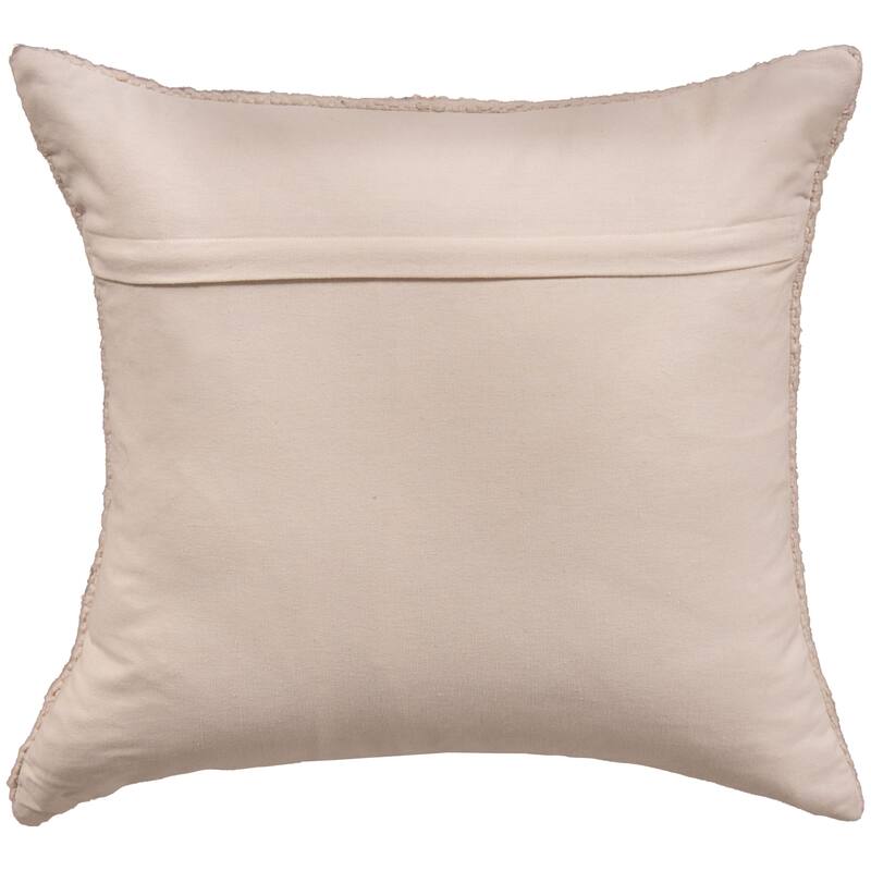Rizzy Home Solid Textured Modern Throw Pillow