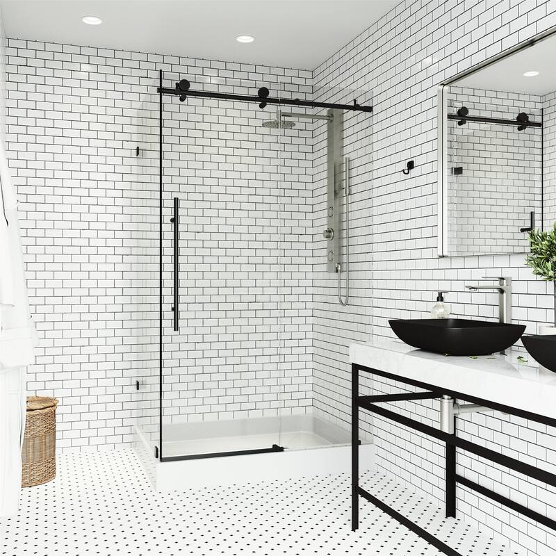 VIGO Elan E-Class Frameless Sliding Shower Enclosure