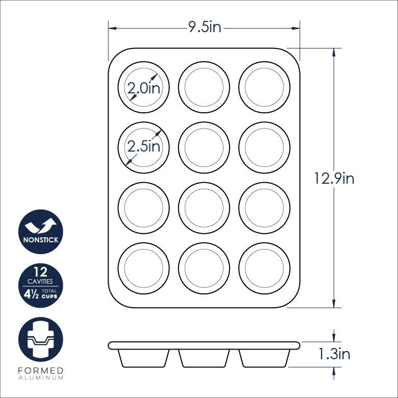 Nordic Ware Non-Stick Muffin Pan
