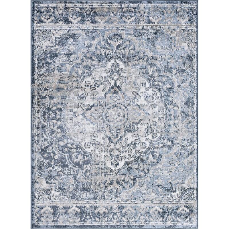 Bohemian Medallion Area Rug or Runner - Rugs for Living Room Bedroom Dining Room Kitchen 2x3 / 2x8 / 4x6 / 5x7 / 8x10 / 9x12