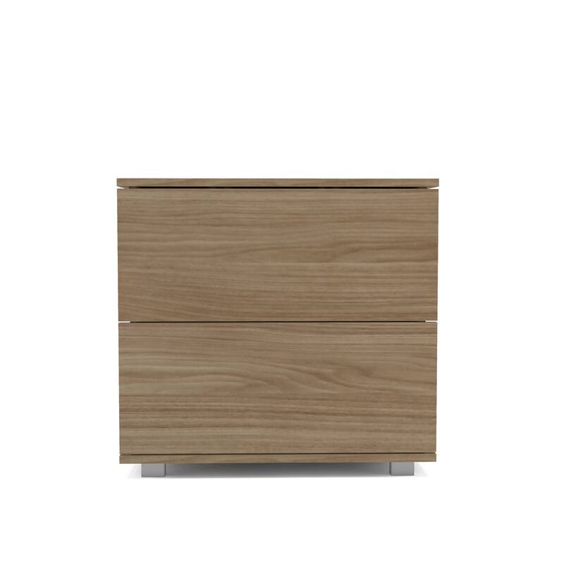 Polifurniture Madison Modern 2 Drawer Nightstand