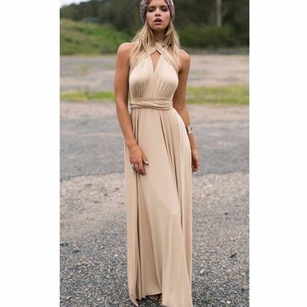 Shop Maxi Dress 2017 Women Long Summer Convertible Bohemian