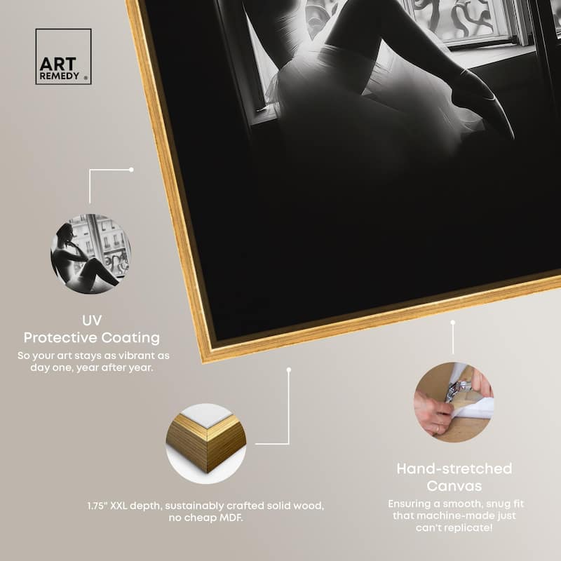 Shadows of a Lady Canvas by Art Remedy