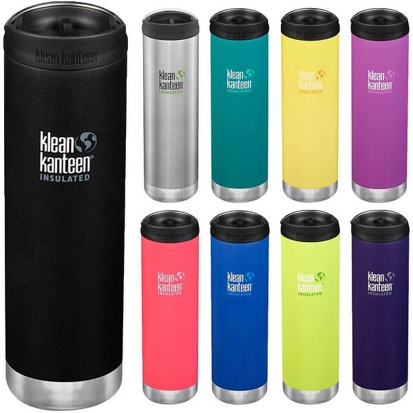 Shop Klean Kanteen 20 Oz Tkwide Insulated Stainless Steel Bottle With Cafe Cap 20 Oz Overstock 29012671