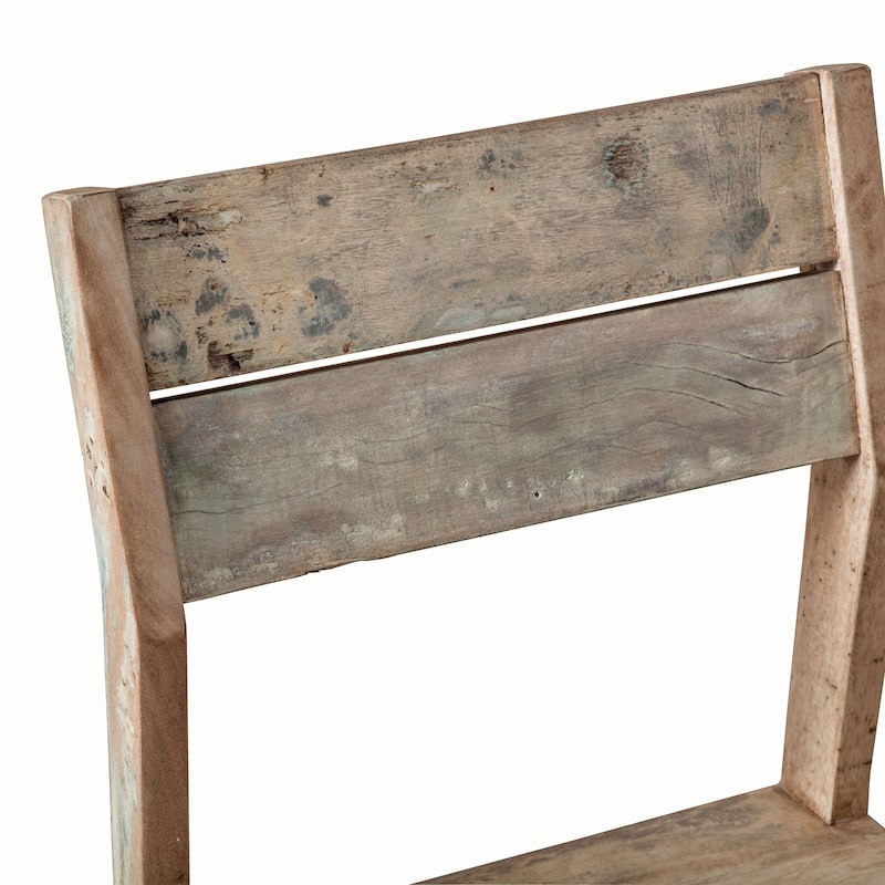 Cordoba Reclaimed Teak Dining Chairs, Set of 2
