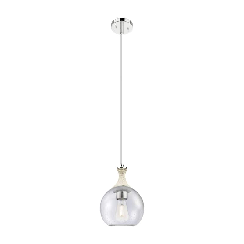Innovations Lighting Downtown Urban - Astor - 1 Light 8" Rope Detailed Stem Hung Mini Pendant