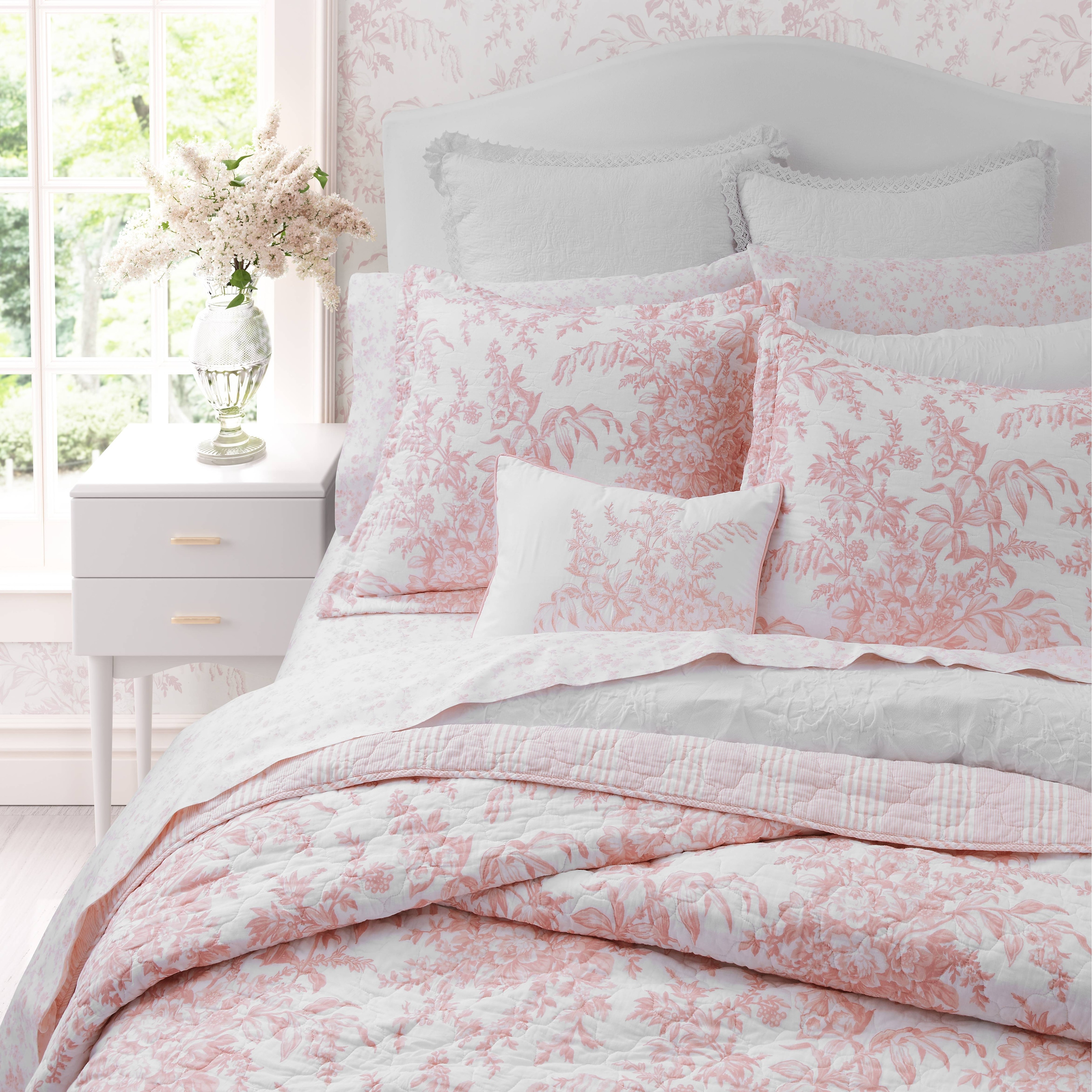 laura ashley pillow shams