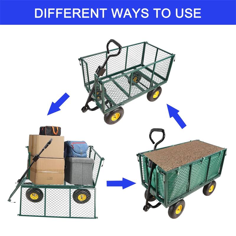 Flower Cart Garden Flower Cart is Easier to Transport Firewood