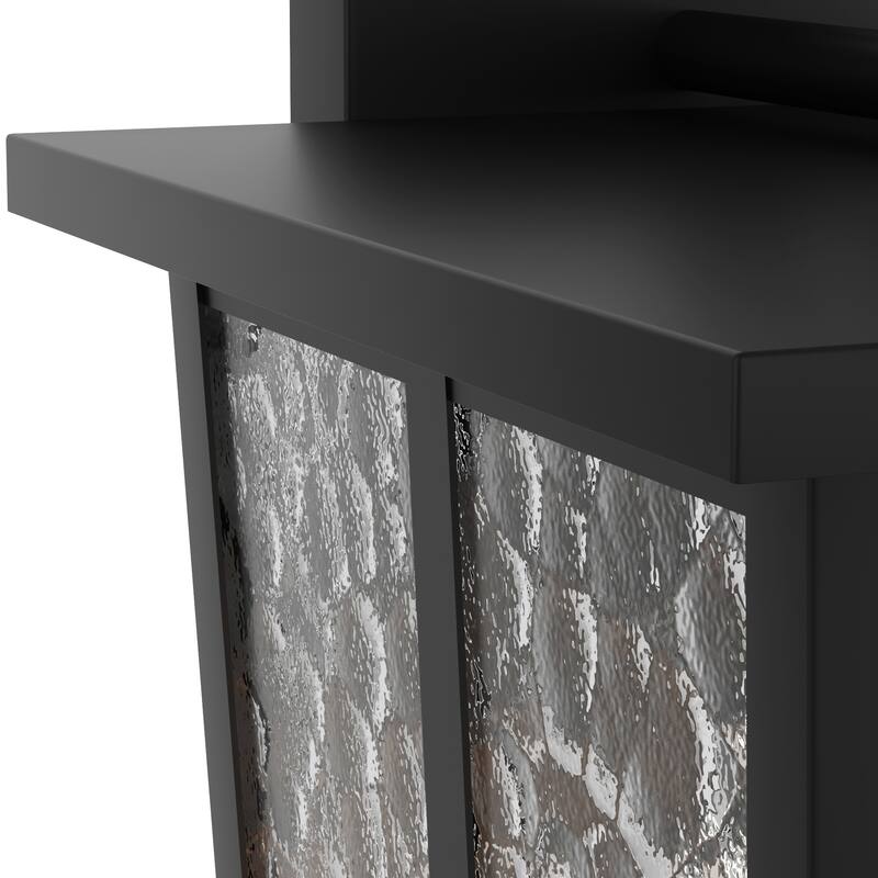 Maxax 3 - Light 18.58'' H Outdoor Wall Lantern Empire with Dusk to Dawn