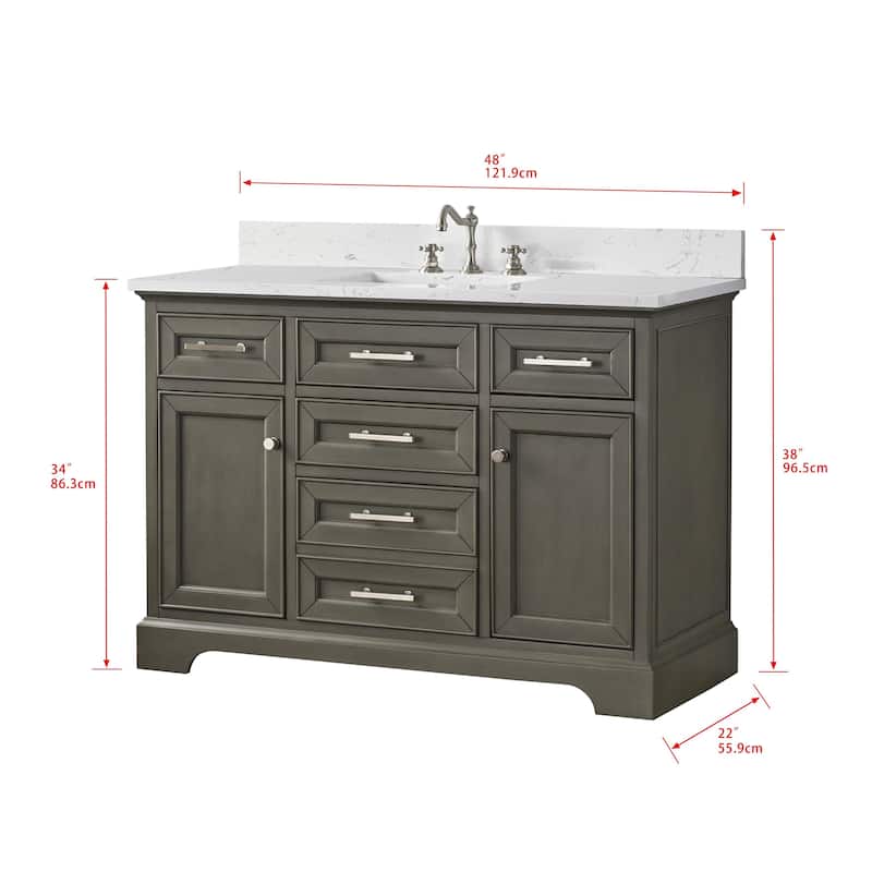Sudio Design Thompson 48" Bathroom Vanity