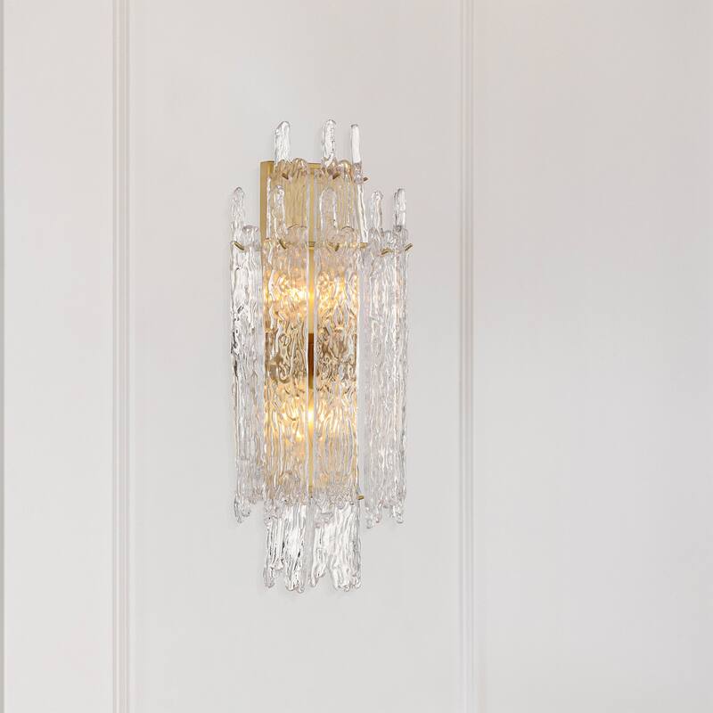 Crystorama Lighting Group ACK-923 Ackerly 3 Light 20" Tall Wall Sconce