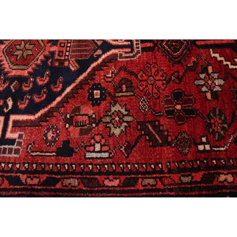 ECARPETGALLERY Hand-knotted Anadol Red Wool Rug - 3'1 x 10'1