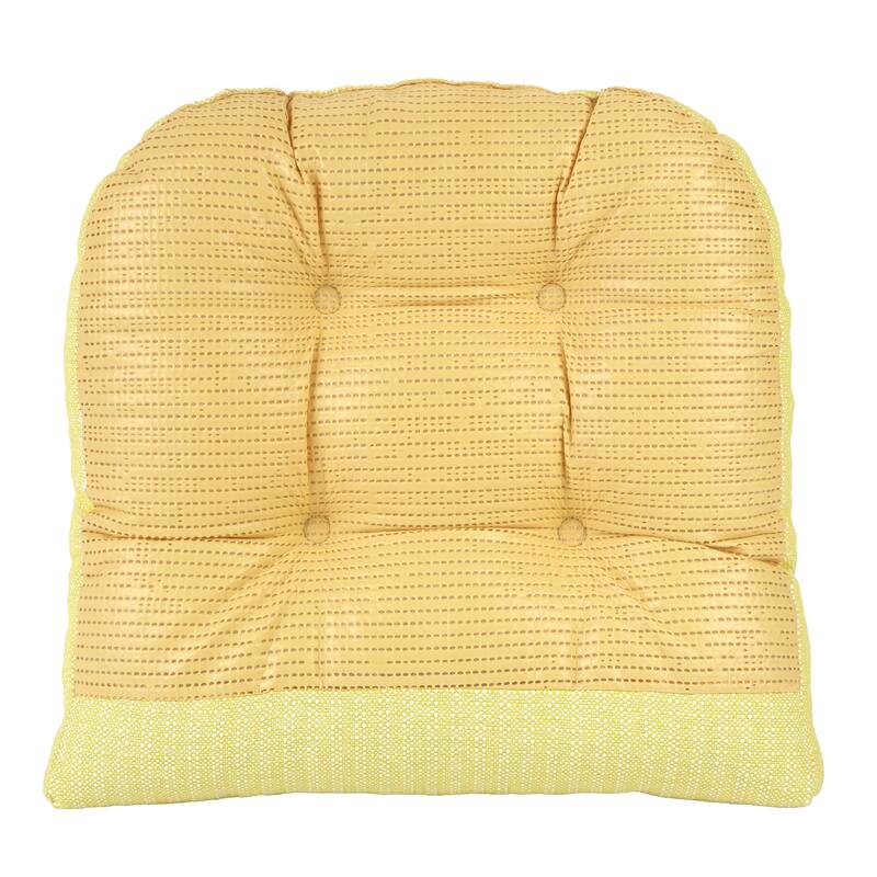 Klear Vu Gripper Omega Extra Large Dining Room Chair Cushion Set