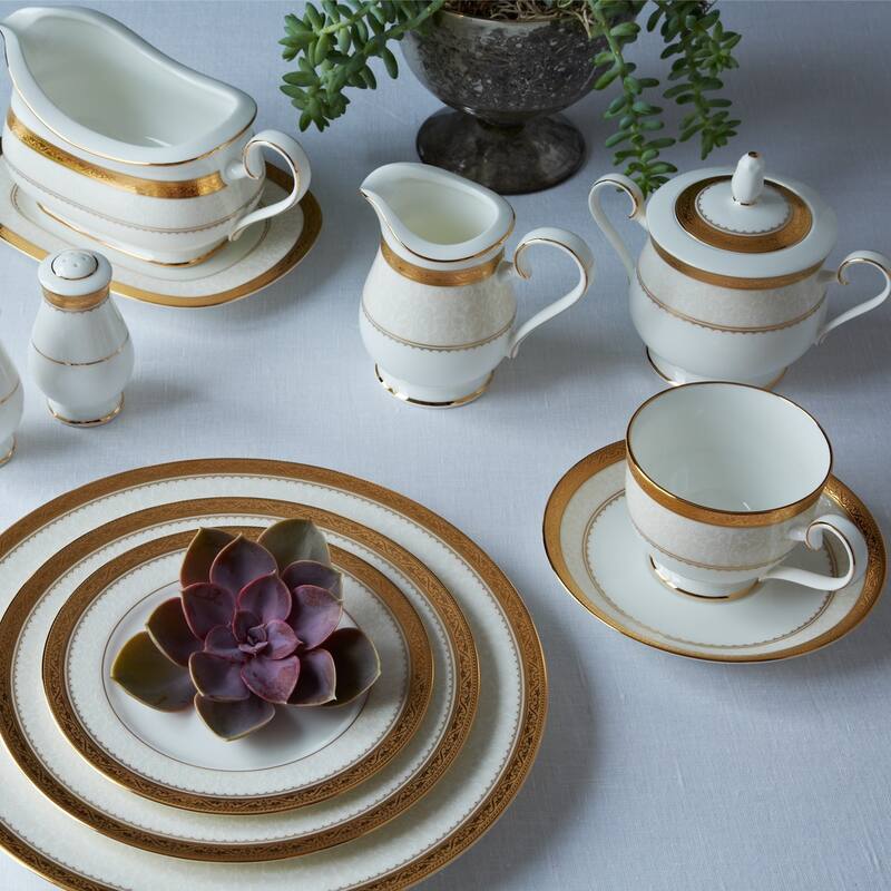 Odessa Gold Sugar & Creamer Set