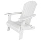 preview thumbnail 8 of 85, Vineyard HIPS Outdoor Folding Eco-Friendly All Weather Seashell Adirondack Chairs (12-Piece Conversation Set)