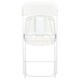 preview thumbnail 86 of 104, 10 Pack 650 lb. Capacity Premium Plastic Folding Chair