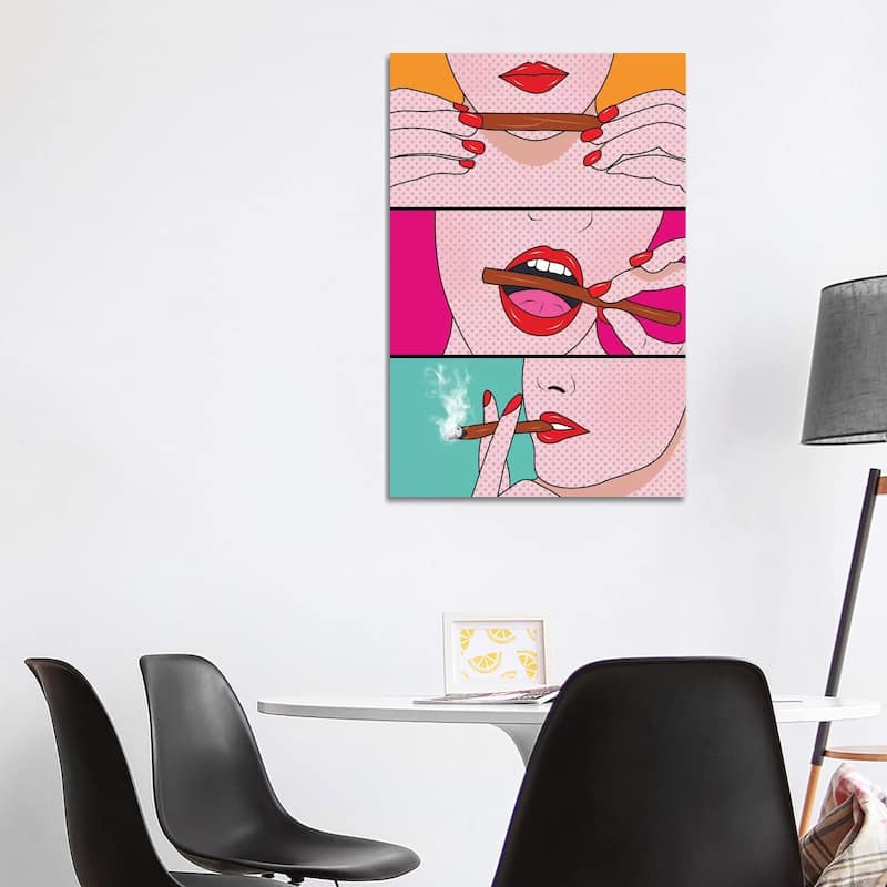 iCanvas "Weed Time" by Mark Ashkenazi Canvas Print - 40x26x1.5