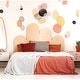 preview thumbnail 2 of 2, RoomMates Abstract Watercolor Shapes Giant Wall Decals