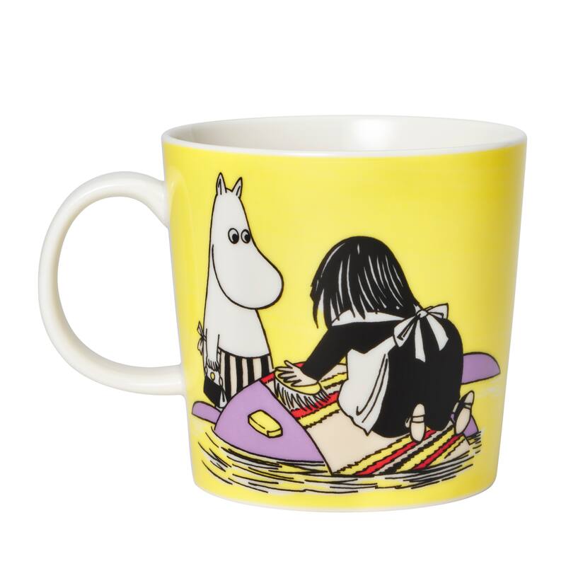 Moomin by Arabia Mug 10oz Misabel Yellow