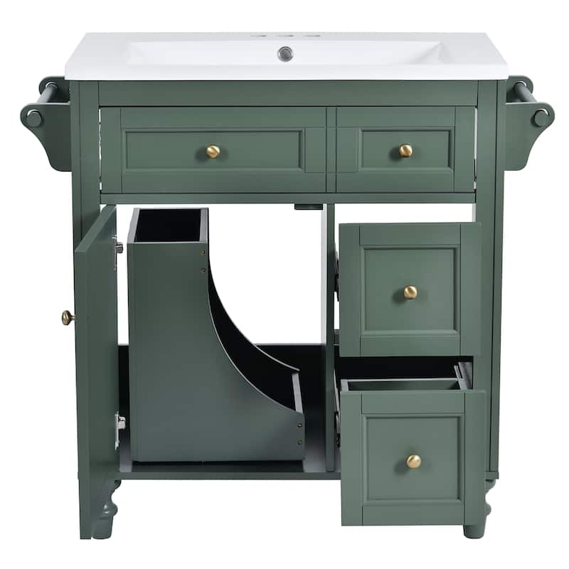 Single Sink Bathroom Vanity