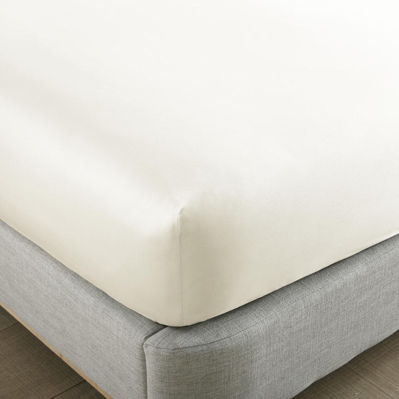 Organic Cotton Sateen Bed Sheets - 300 Thread Count