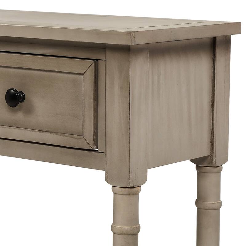 Copper Grove Barregarrow 2-drawer Console Table and Bottom Shelf