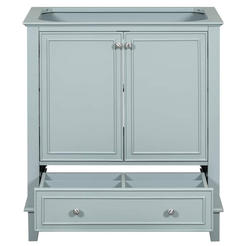 30" Bathroom Vanity with Solid Frame and MDF Board