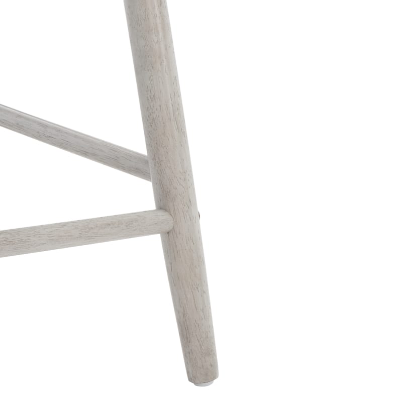 SAFAVIEH Jay Wood 25-inch Counter Stool - 21"W x 17"D x 34"H