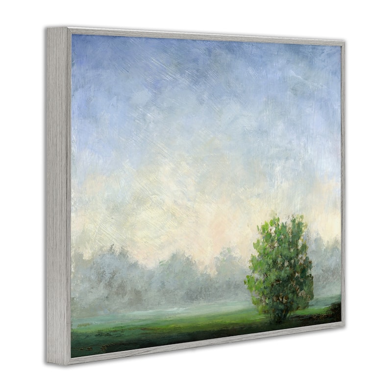 Stupell Serene Morning in Countryside Framed Giclee Art Design By Ashley Davis