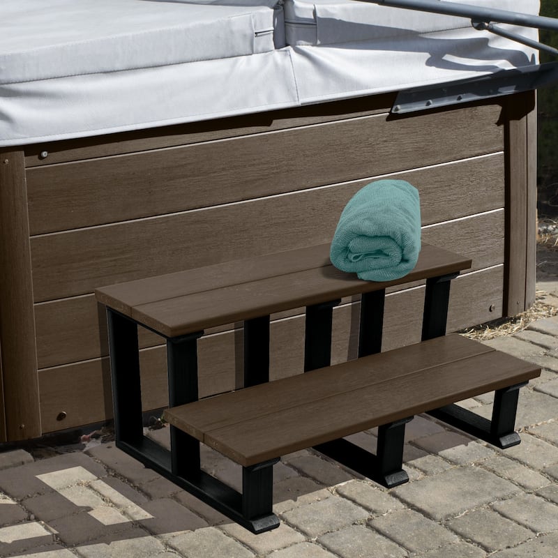 Highwood Eco-Friendly Hot Tub Spa Two Tier Steps 32"