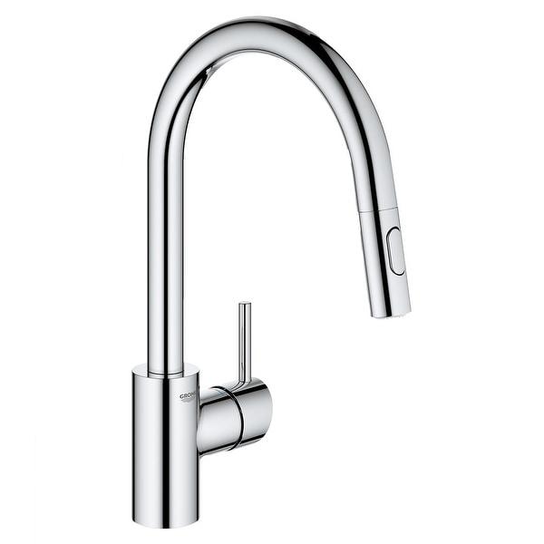 Grohe 32 665 3 Concetto 1.75 GPM Single Hole Pull Down Kitchen Faucet. Opens flyout.