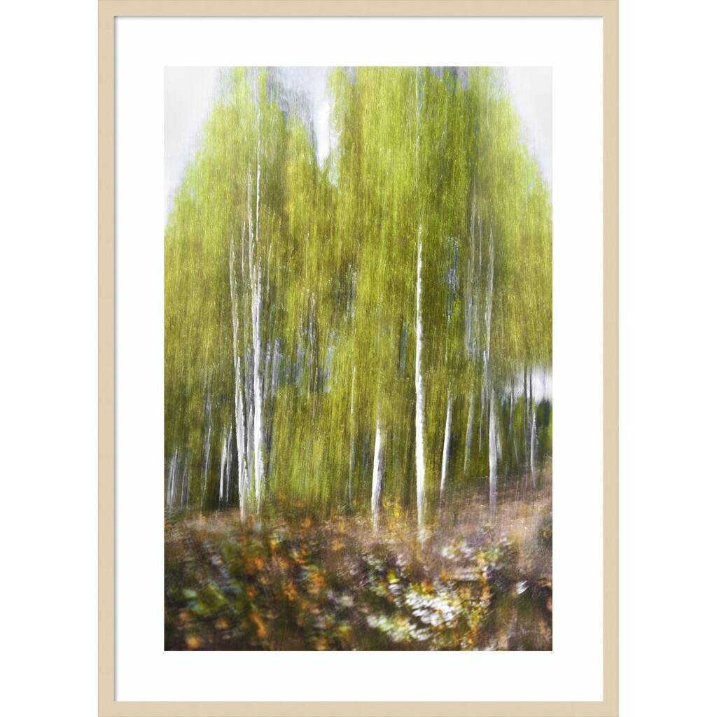 Spring grove by Christina Sillen Wood Framed Wall Art Print