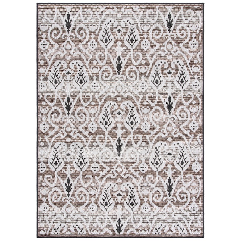 SAFAVIEH Havana Annet Geometric Indoor/ Outdoor Waterproof Rug - 9' x 12'