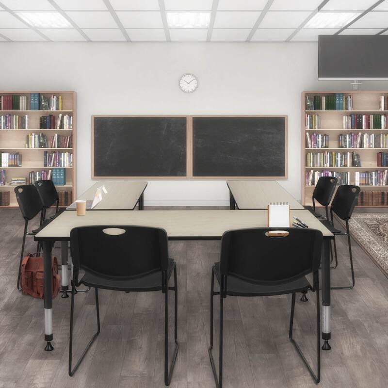 Kee 60" x 24" Height Adjustable Classroom Table