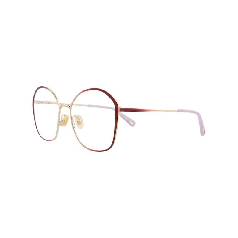 Chloé Square-Frame Metal Optical Frames