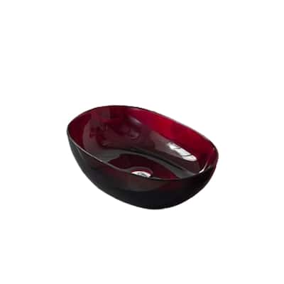 Modern Art Vessel Sink Premium Stone Resin Bathroom Centerpiece