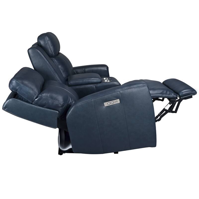 Genuine Leather 3-Piece Power Reclining Sofa Set with Power Headrest and USB&USB-C Port, Zero Gravity