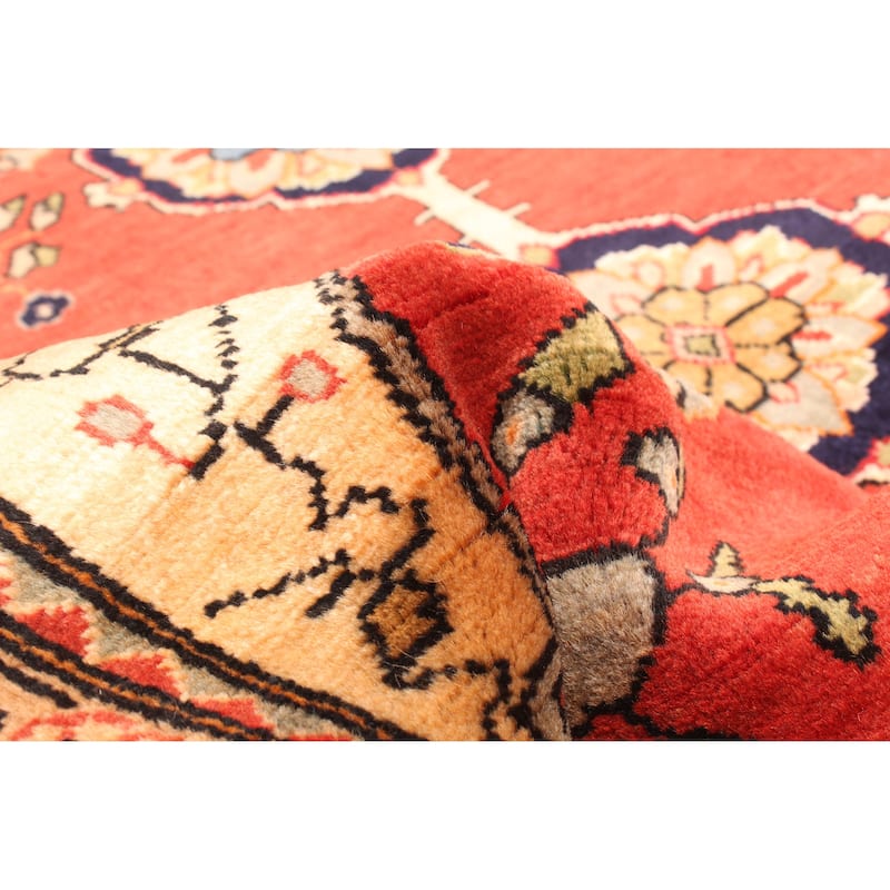 ECARPETGALLERY Hand-knotted Andelz Red Wool Rug - 3'9 x 10'8