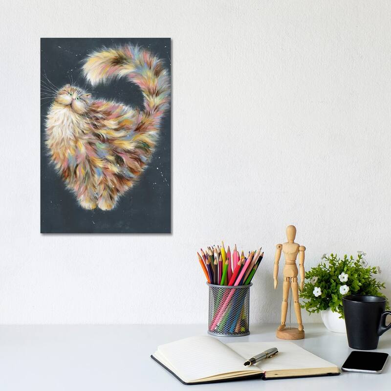 iCanvas "Patapoufette" by Kim Haskins Canvas Print - 12x8x0.75