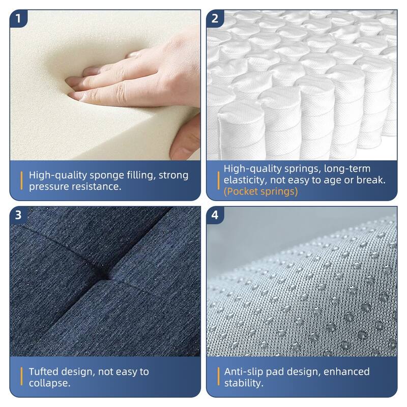 GDFStudio - Chenille Tufted Oversized 170" Modular Sectional Sofa