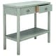 preview thumbnail 9 of 38, SAFAVIEH Asa 2-Drawer 1-Shelf Console Table - 31" W x 14" D x 30" H