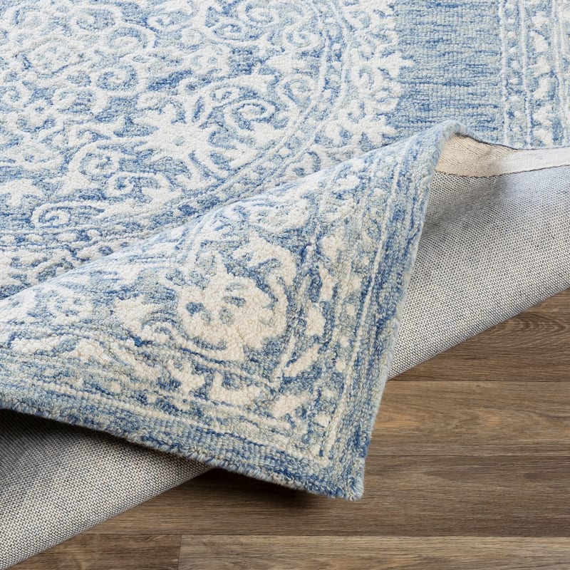 Mandira Handmade Medallion Wool Area Rug