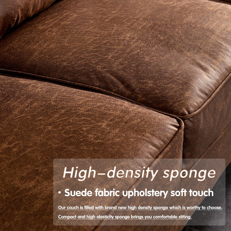 OVIOS Upholstered Mid-century Sofa