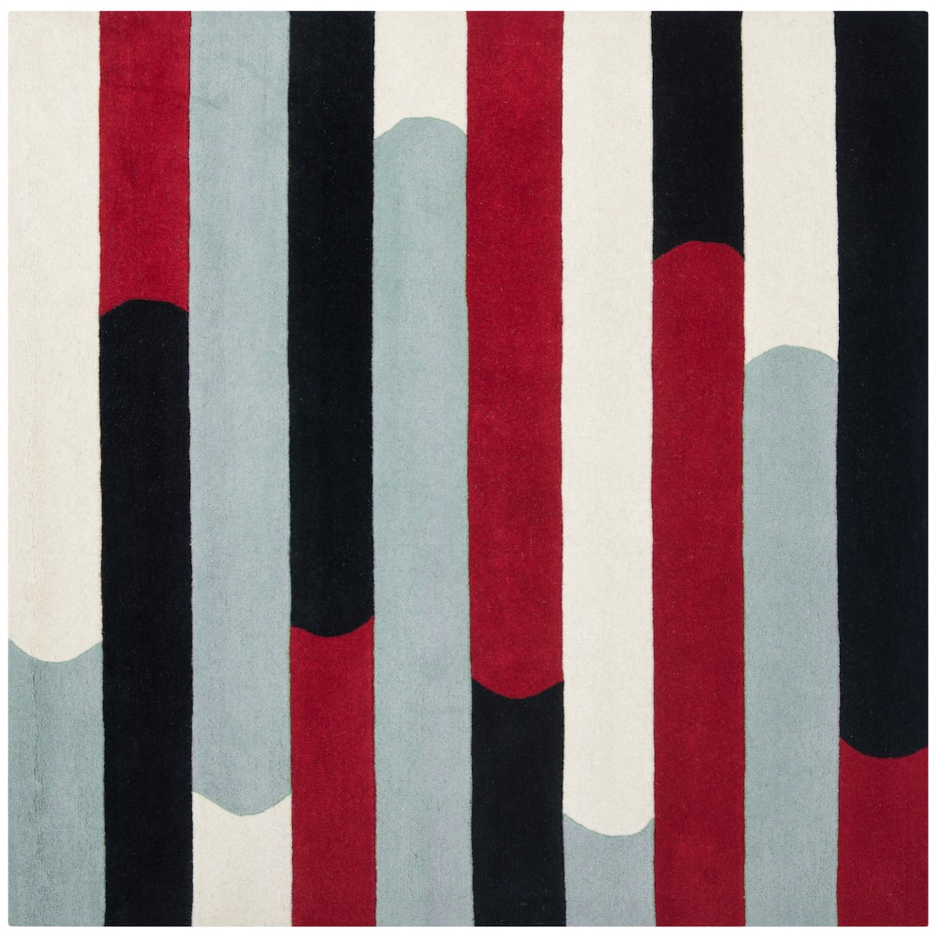 SAFAVIEH Handmade Soho Sharita Ivory/ Multi New Zealand Wool