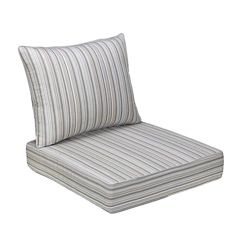 23-inch Outdoor Deep Seat Chair Cushion