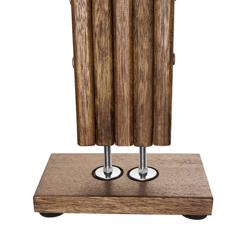 Bike Rack - Adjustable Wood Bicycle Hanger for 2 Bikes - Floor to Ceiling Tension Mount Bike Storage or Display by RAD Cycle