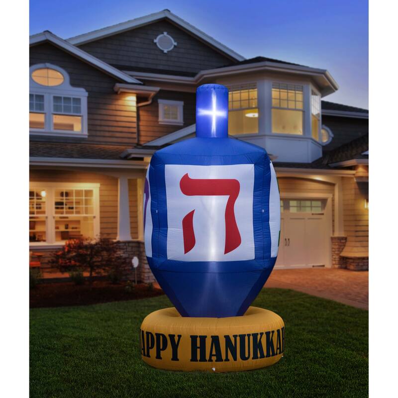Giant Hanukkah Inflatable Dreidel