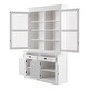 preview thumbnail 5 of 16, NovaSolo Mahogany Glass-display Hutch Unit