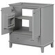 preview thumbnail 29 of 29, Modern 30 Inch Bathroom Vanity Base with Drawer and Adjustable Shelves, Cabinet Only without Sink